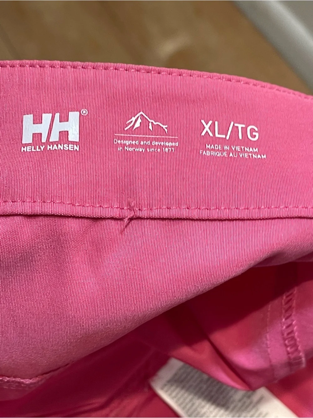 Helly Hansen Women’s XL Pink Hiking Outdoor Shorts UPF 50+ Belt Quick Dry